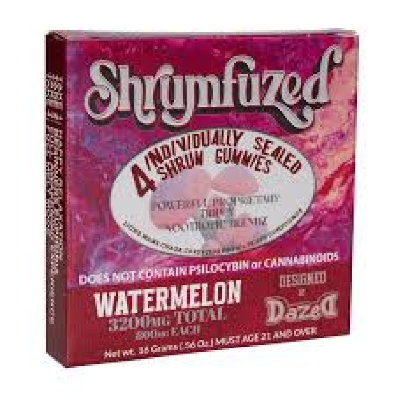 DAZE SHRUMFUZED 3200GM GUMMIES 4 CT