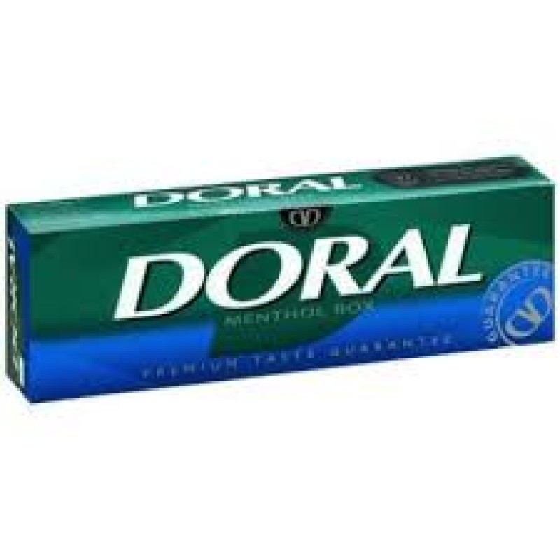 DORAL MENTHOL KINGS BOX 10/20pk