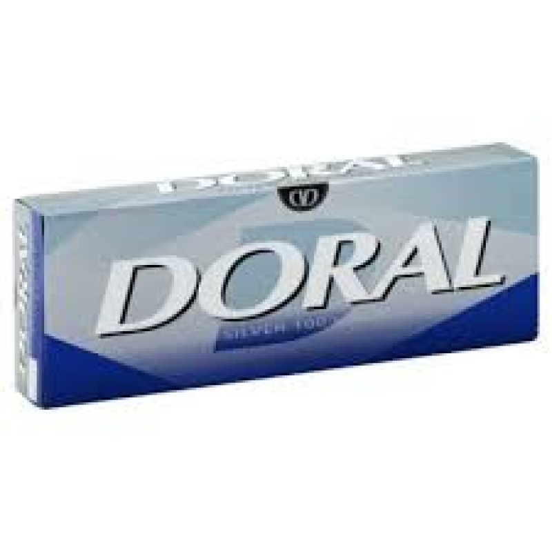 DORAL SILVER 100 BOX 10/20pk