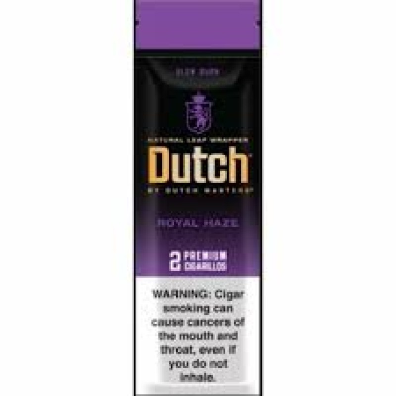 DUTCH MASTER ROYAL HAZE 2 FOR $1.29