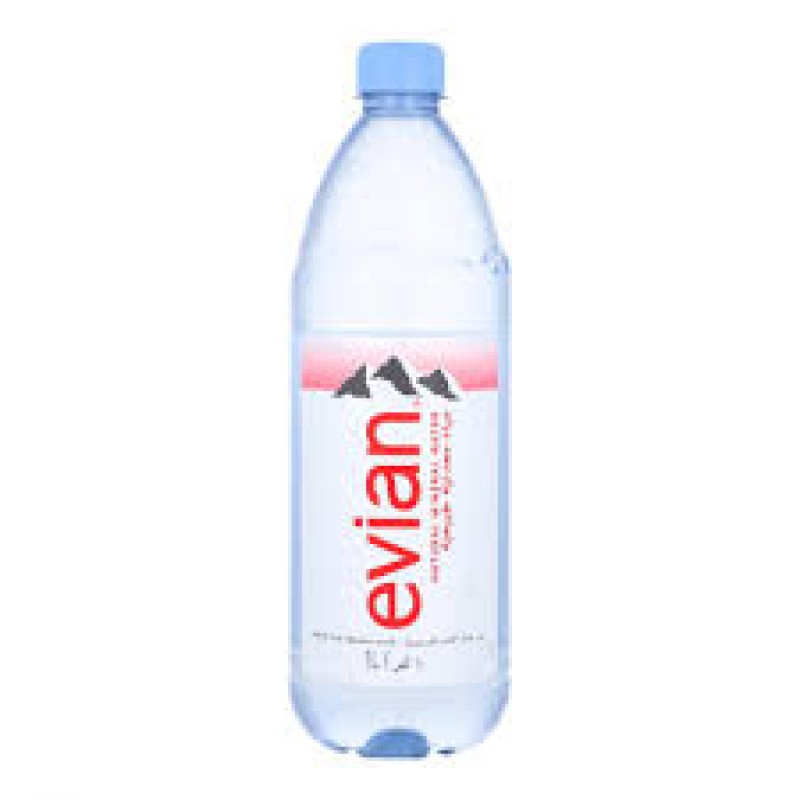 EVIAN WATER 1 LTR