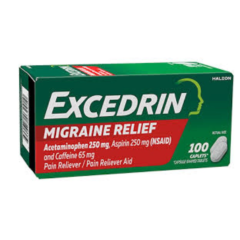 EXCEDRIN MIGRAINE 25/2 CT