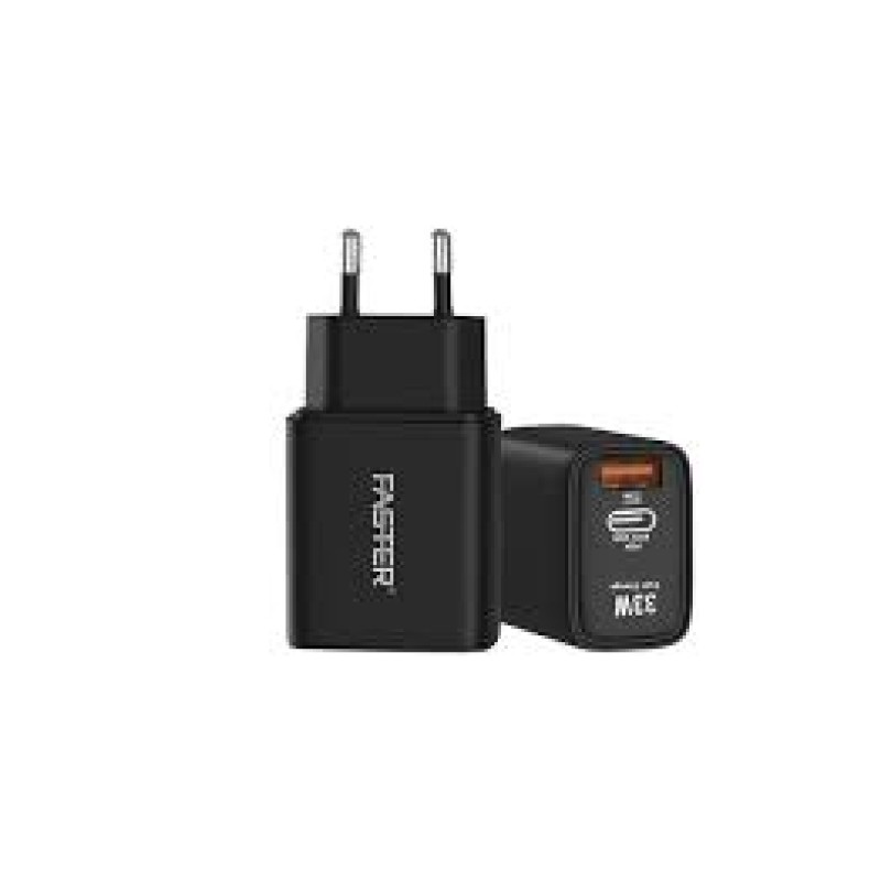 FAST HOME CHARGER DUAL PORT USB-A & C