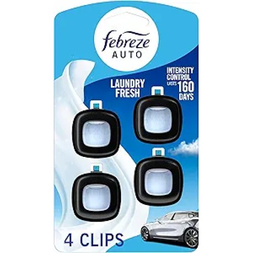 FEBREZE CAR AIR FRESHNER LAUDRY FRESH VENT CLIP 0.06OZ