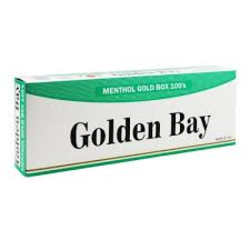 GOLDEN BAY MENTHOL GOLD 100 BOX 10/20pk