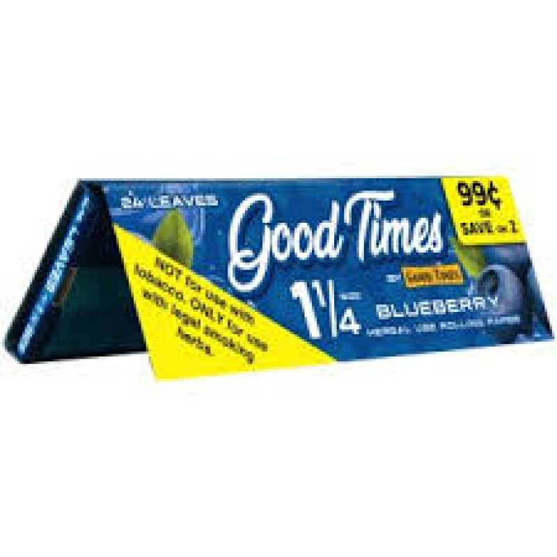 GOOD TIME 1 1/4 PAPER BLUEBERRY 25 CT JAR