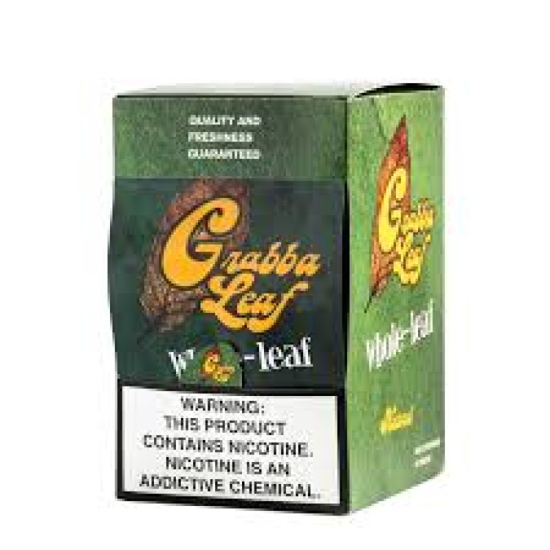 GRABBA LEAF WHOLE LEAF NATURAL 10/1ct
