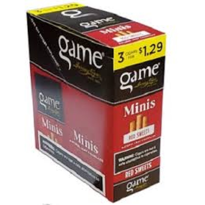 GAME MINI RED SWEET 3 FOR $1.29