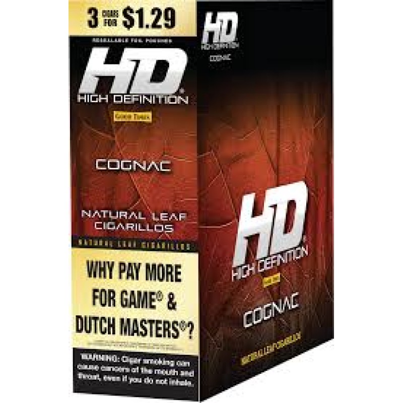 GOOD TIME HD COGNAC 3 FOR $1.29