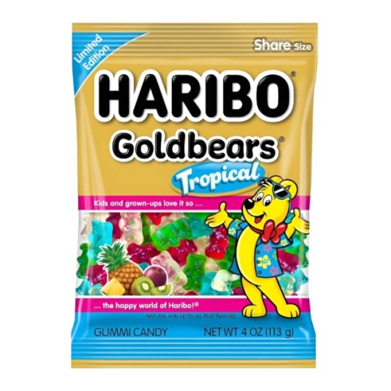 HARIBO GOLD BEAR TROPICAL