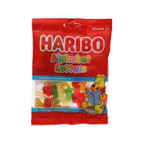 HARIBOS ALPHABET LETTERS 5OZ