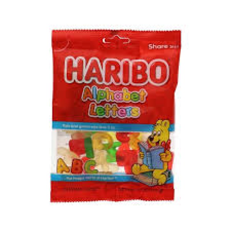 HARIBOS ALPHABET LETTERS 5OZ