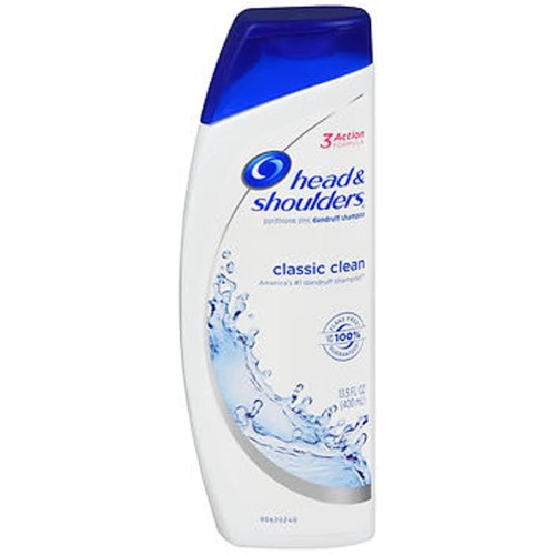 HEAD AND SHOULDERS CLASSIC CLEAN SHAMPOO 13.5OZ
