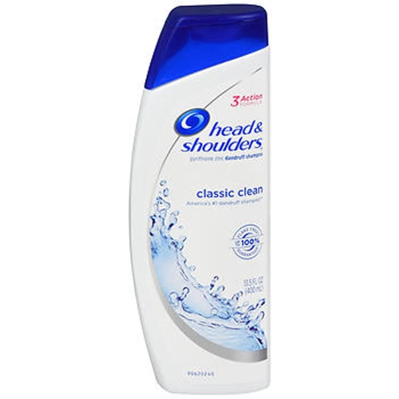 HEAD AND SHOULDERS CLASSIC CLEAN SHAMPOO 13.5OZ