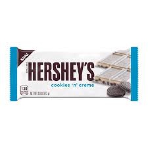 HERSHEY KING SIZE COOKIES N CREME 18/2.6oz