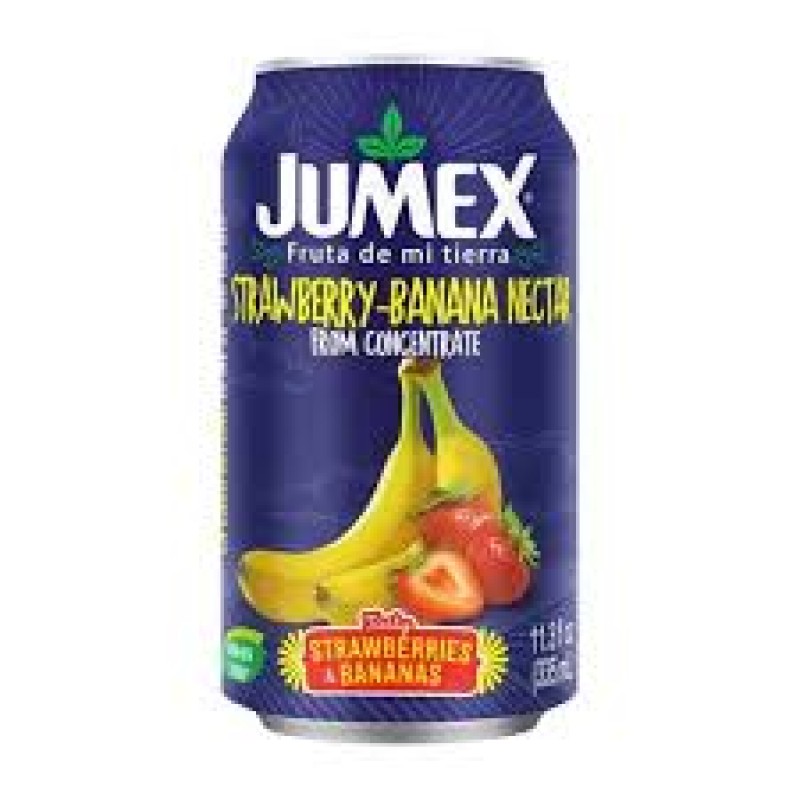 JUMEX CAN STRAWBERRY + BANANA 11.3 OZ