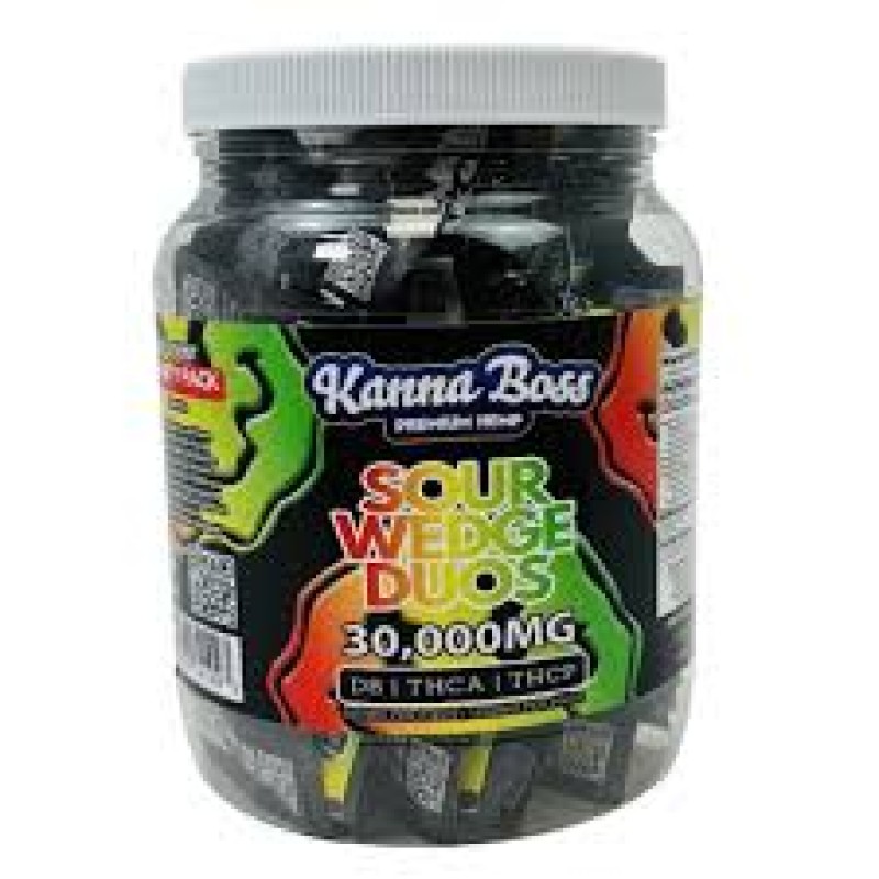 KANNA BOSS 30000MG GUMMIES 30 CT JAR