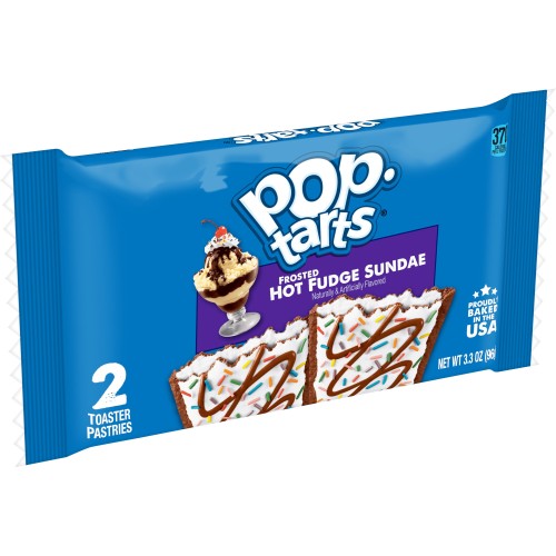 KELLOGGS POP TART HOT FUDGE SUNDAE 6/3.38oz