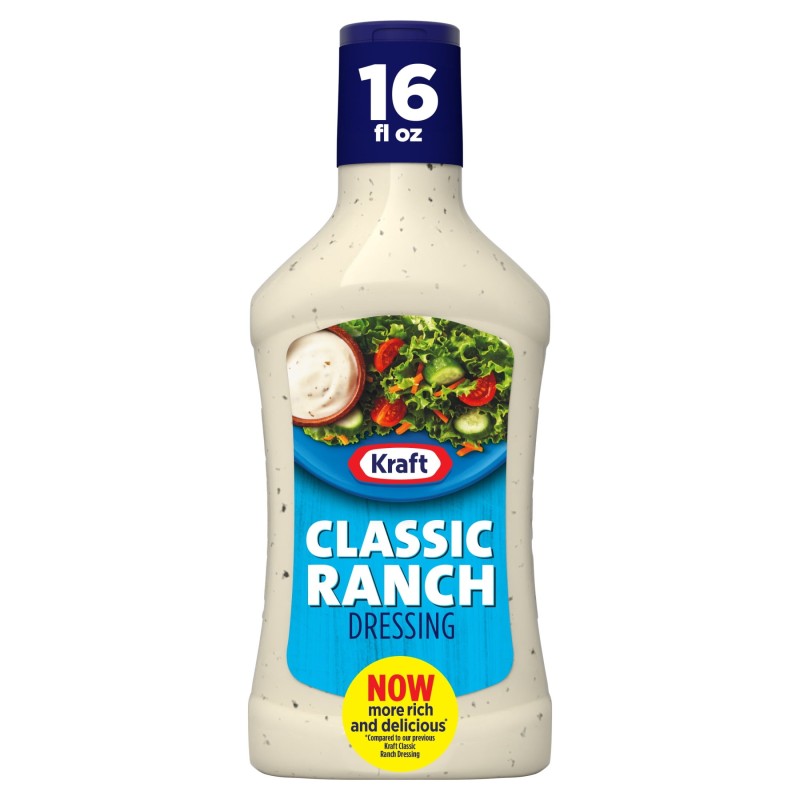 KRAFT CLASSIC RANCH DRESSING 8oz