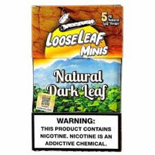LOOSE LEAF NATURAL DARK LEAF CIGAR WRAPS
