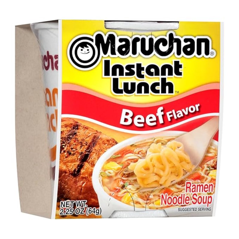 MARUCHAN INSTANT LUNCH BEEF FLAVOR