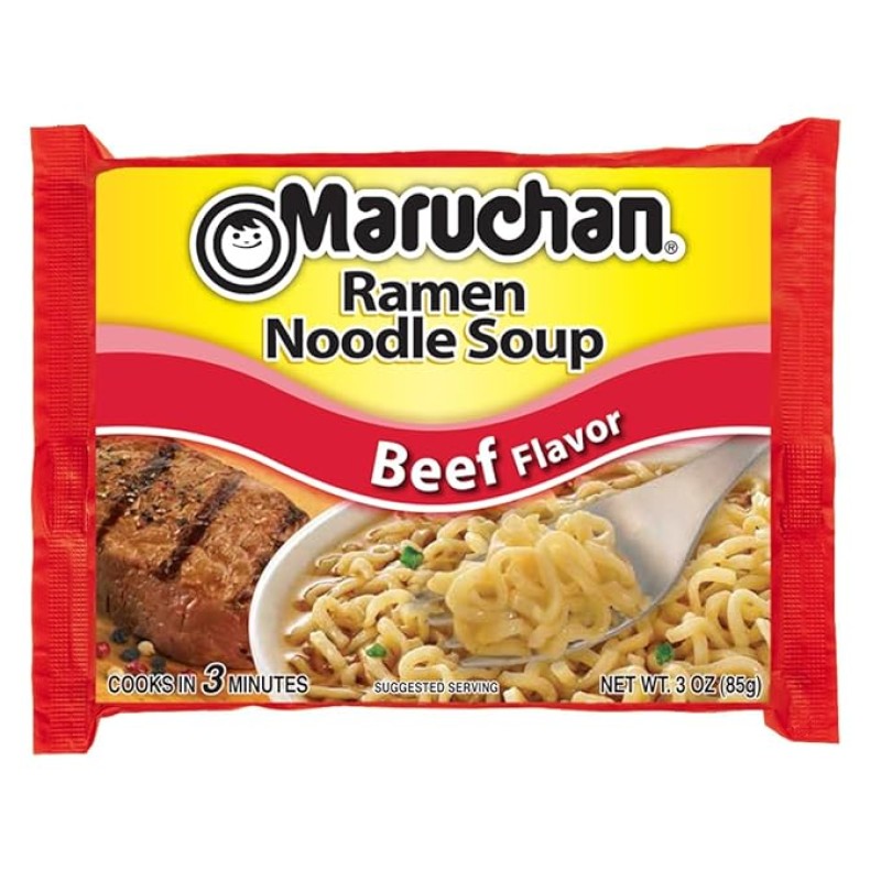 MARUCHAN RAMEN BEEF 3 OZ 24 CT