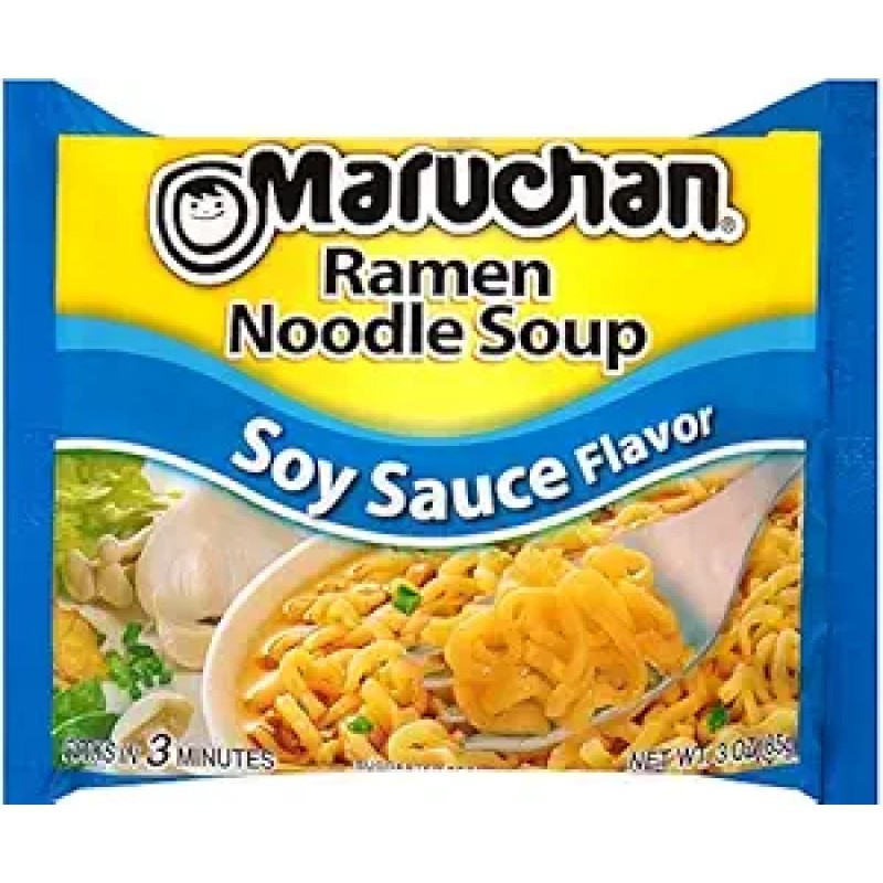 MARUCHAN RAMEN ORIENTAL SOY SAUCE 3 OZ 24 CT