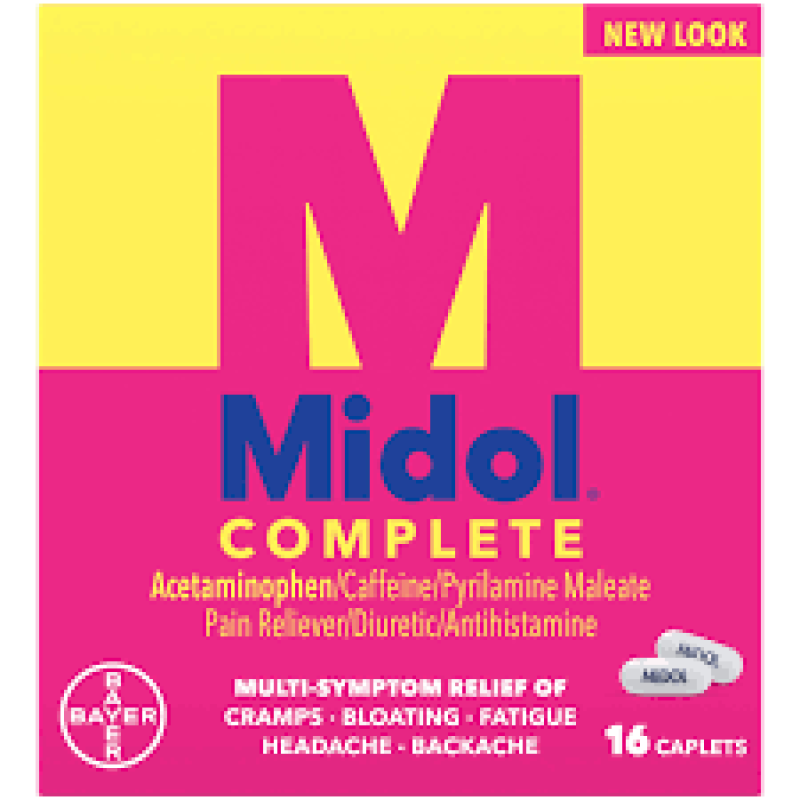 MIDOL COMPLETE 16 CT CAPLETS