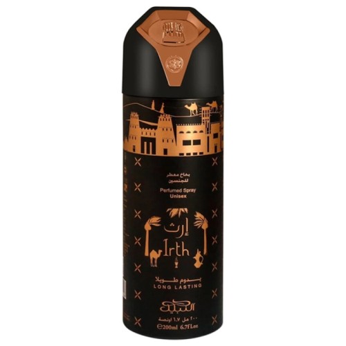 NABEEL IRTH UNISEX PERFUMED SPRAY-200ML
