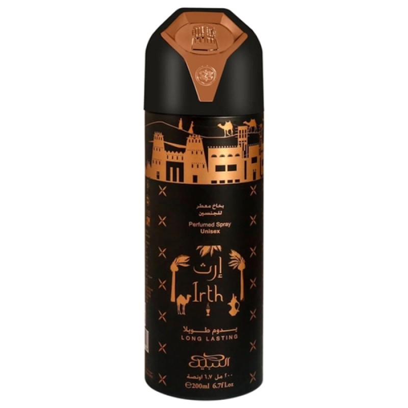 NABEEL IRTH UNISEX PERFUMED SPRAY-200ML
