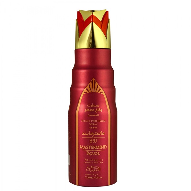 NABEEL MASTERMIND ROUGE UNISEX PERFUMED SPRAY-200ML