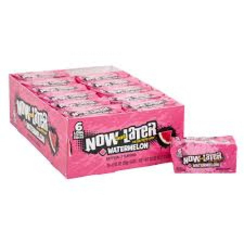 NOW & LATER WATERMELON 24-0.93 OZ