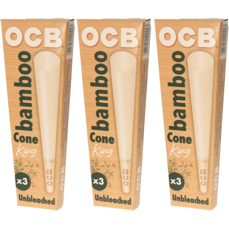 OCB Bamboo Cone King Size