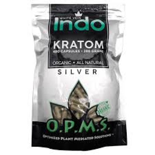 O.P.M.S KRATOM WHITE VEIN INDO CAPSULES 288GM /480CT