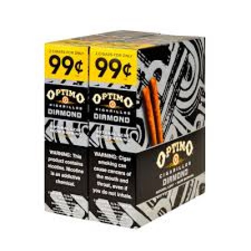 OPTIMO CIGARILLOS DIAMOND - 99c 30/2pk