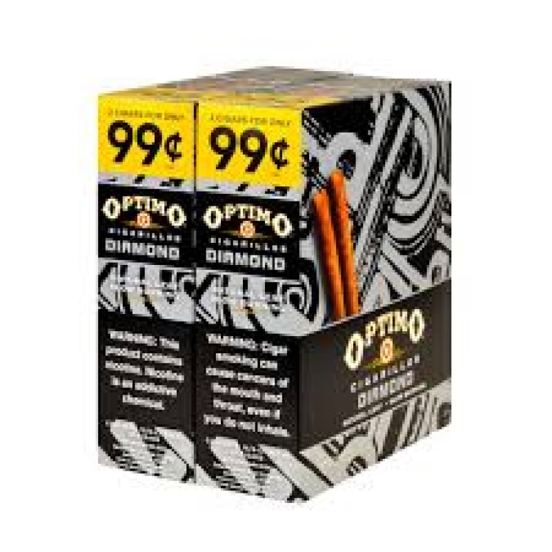 OPTIMO CIGARILLOS DIAMOND - 99c 30/2pk