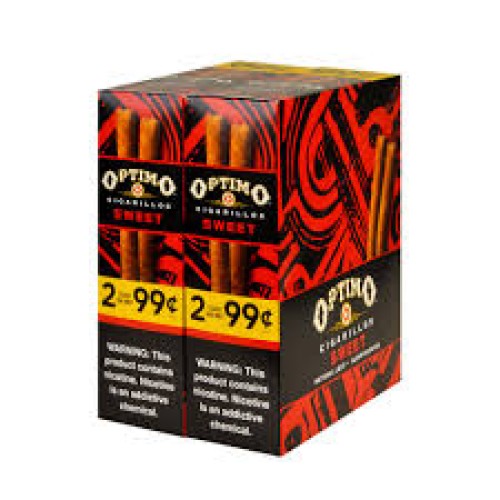 OPTIMO CIGARILLOS SWEET - 99c 30/2pk