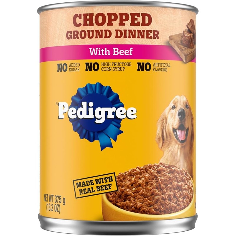 PEDGREE 13.2 OZ WITH BEEF