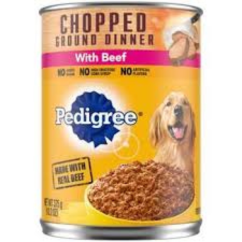 PEDIGREE CHOPPED BEEF CHOICE CUT 13.2 OZ