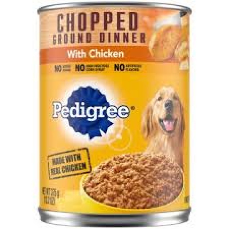 PEDIGREE CHOPPED CHICKEN 13.2 OZ