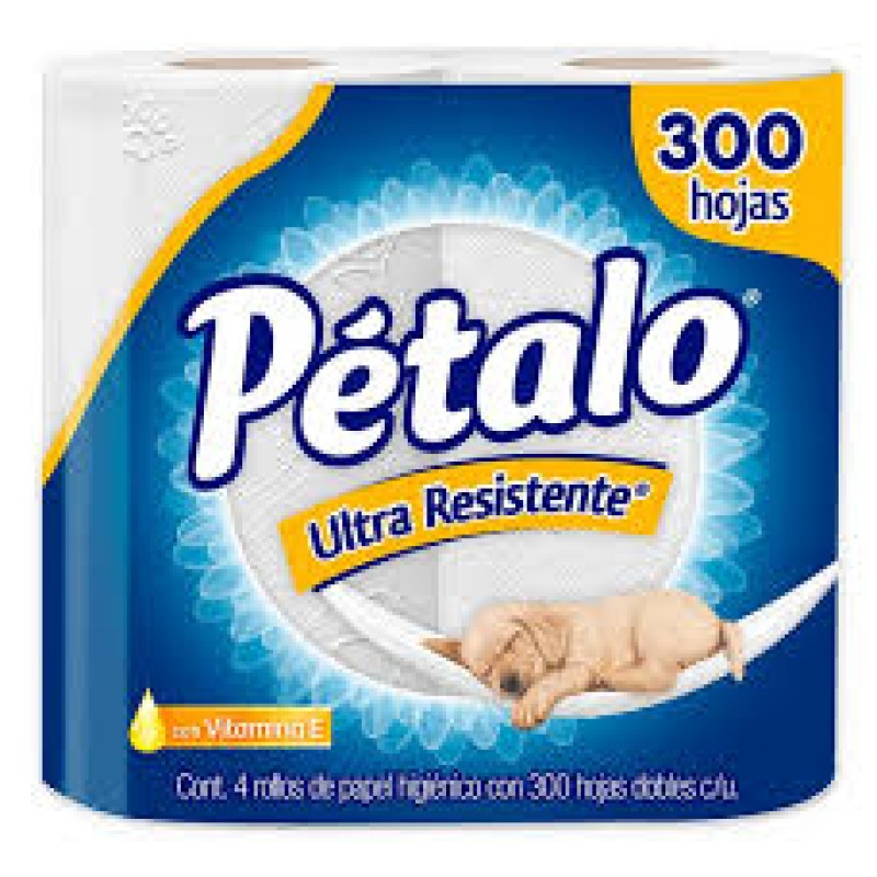 PETALO BATHROOM TISSUE PAPER 10/4 PACK