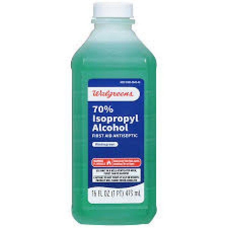 PHARMACY BEST RUBBING ALCOHOL 70% REG/W-GREEN