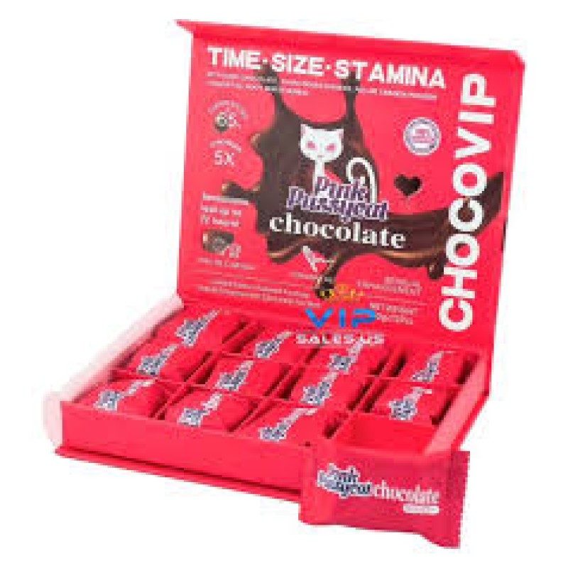 PINK PUSSYCAT CHOCO 12 CT