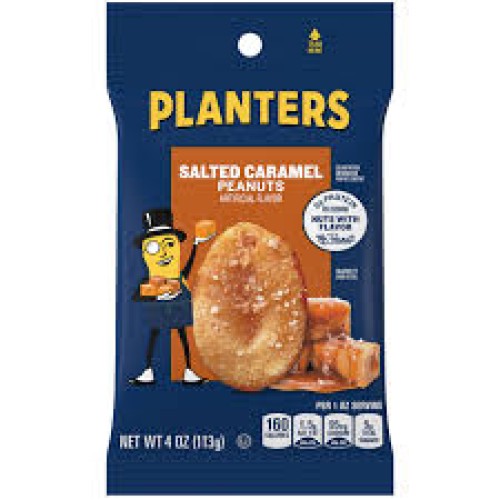 PLANTERS SALTED CARAMEL PEANUTS