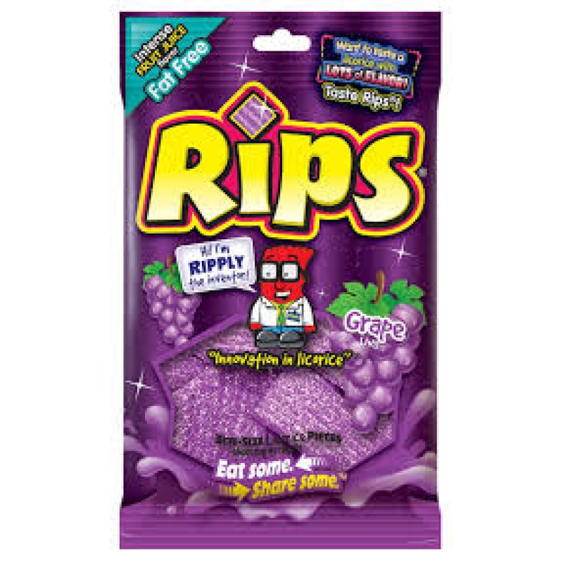 RIPS GRAPE BITE SIZE 4 OZ