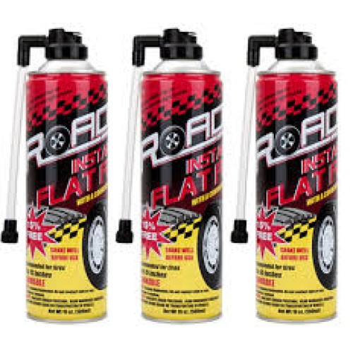 ROAD FIX A FLAT WITH HOSE