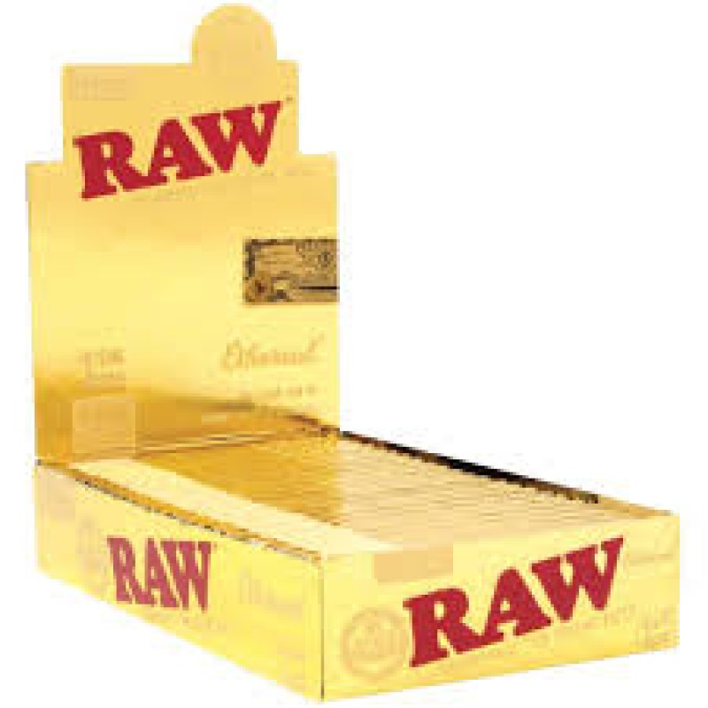 RAW ETHEREAL CLASSIC 1 1/4 ROLLING PAPER GOLD 24CT