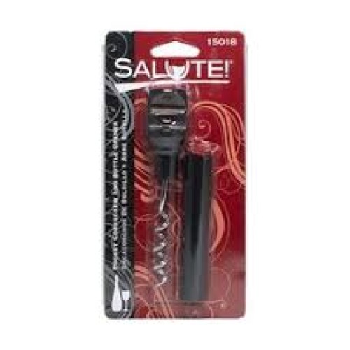 SALUTE POCKET CORKSCREW WITH BOTTLE OPENER