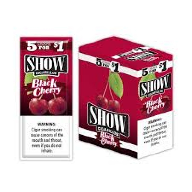 SHOW BLACK CHERRY 5/$1 - 15/5PK