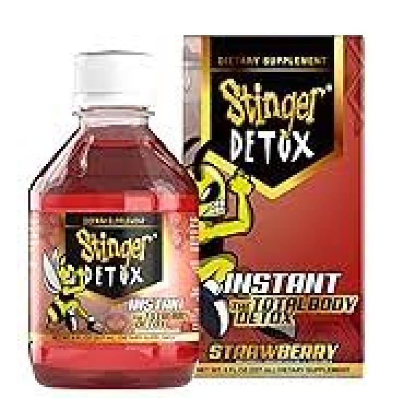 STINGER 8 OZ INSTANT TOTAL BODY DETOX STRAWBERRY